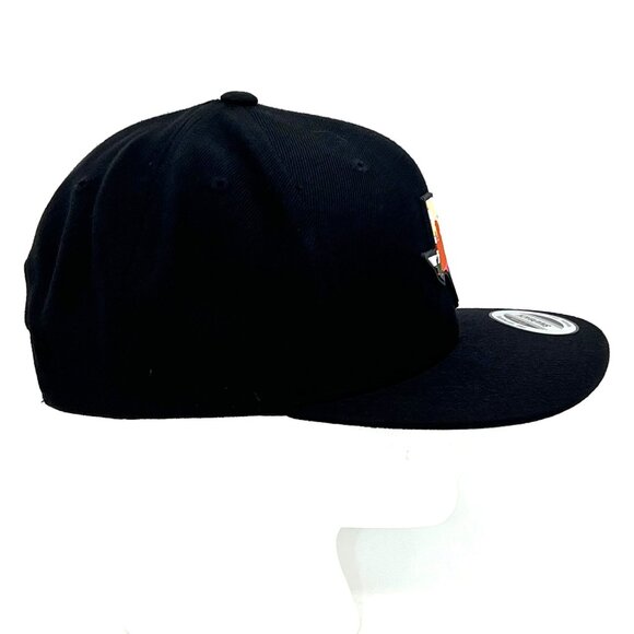 Texas Sunset Cactus Palo Duro Snapback Cap Hat Yupoong Sport-Tek OSFA Black New - Picture 9 of 15